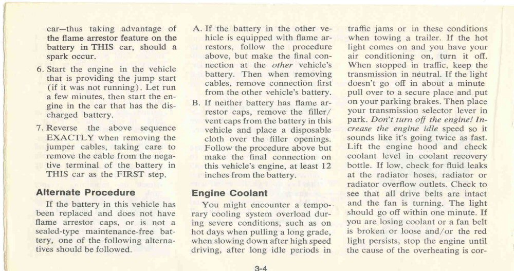 1977 Chev Chevelle Owners Manual Page 34